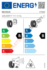 Michelin 245/65 R17 111H XL CrossClimate 2 SUV 4Mevsim