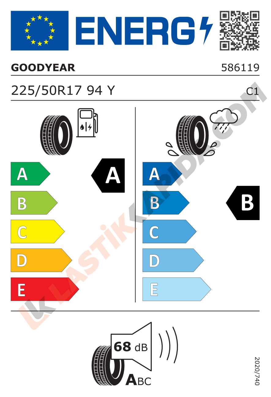 225/50R17 94Y EAG F1 ASY 5 MO