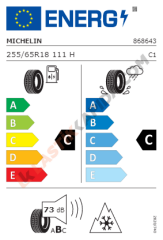 Michelin 255/65 R18 111H CrossClimate 2 A/W 4Mevsim