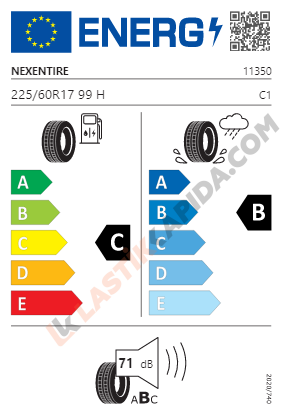 225/60 R17 99H N'Fera Primus