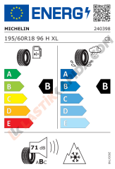 195/60R18 96H XL ALPIN 7 MI
