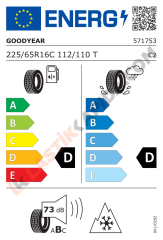 225/65R16C 112/110T UG CARGO Kış 2024