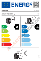 235/50R19 99V Ventus evo SUV K137A+ VW (Volkswagen)