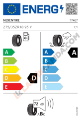 275/35 R18 95Y N'Fera Sport