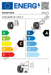 235/60R18 103V EfficientGrip 2 SUV Yaz 2026