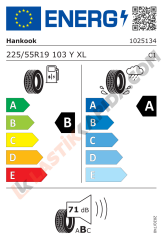 225/55R19 103Y XL Ventus S1 evo3 ev K127E EV NF0 (Porsche)