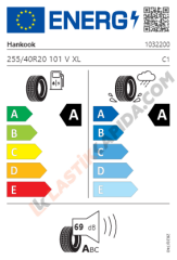 255/40R20 101V XL Ventus evo SUV K137A +
