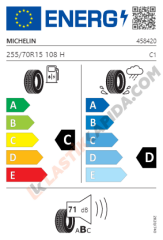 255/70 R15 108H Latitude Cross