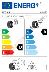 215/65R15C 104/102T Vanmaster + A/S
