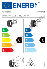 305/70R19.5 AH35 148/145M M+S