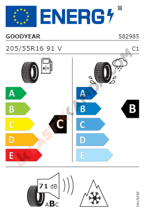 Goodyear 205/55R16 91V Eagle Sport 4Seasons 4Mevsim