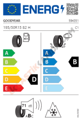 Goodyear 195/50 R15 82H Eagle Sport 4Seasons 4Mevsim