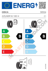 225/60 R18 100H Presto