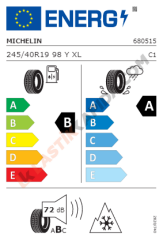 245/40 R19 98Y XL CrossClimate 3 Sport 2026
