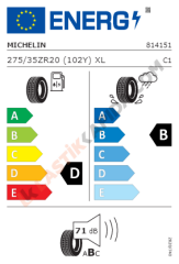 Michelin 275/35R20 102Y XL * Pilot Sport 4S Yaz