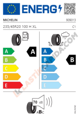 235/45 R20 100H XL E Primacy R