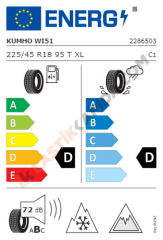 225/45R18 95T XL WinterCraft Ice WI51 Kış 2025