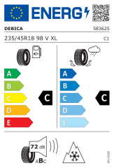235/45R18 98V XL FRIGO HP 2 FP