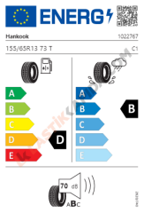 Hankook 155/65 R13 73T Kinergy Eco 2 K435 Yaz