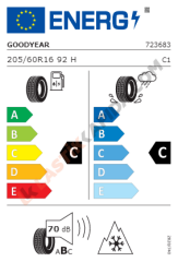 Goodyear 205/60R16 92H WINTERCOMMAND Kış