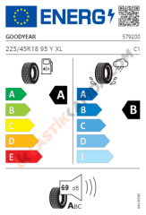 225/45R18 95Y XL FP Eagle F1 Asymmetric 5 MO (Mercedes)