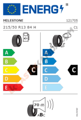 215/50R13 84H Carmile Sport(Beyaz Yazılı) 2025