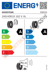 245/45R19 102V EFFIGRIP PERF SUV VOL XL