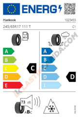 245/65R17 111T XL Dynapro AT2 RF11 M+S 3PMSF