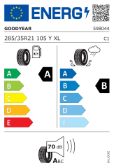 285/35R21 105Y EAG F1 ASY 6 * XL