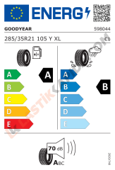 285/35R21 105Y EAG F1 ASY 6 * XL