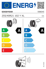 255/40R21 102Y EAG F1 ASY 6 * XL