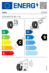 235/45R18 98Y INTENSA UHP 2 XL FP Yaz