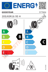 205/65R16 95H UG 8 PERFORMANCE MS Kış 2023