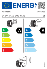 285/45R21 113H XL AO Dynapro HP2 Plus RA33D