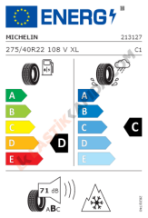275/40 R22 108V XL PILOT ALPIN 5 SUV MICHELIN