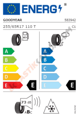 Goodyear 255/65 R17 110T Wrangler AT ADV Yaz 2025