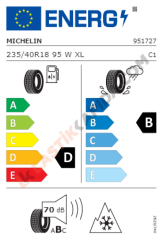 235/40R18 95W XL Pilot Alpin 5