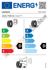 265/70R16 112T X FIT HT LD01