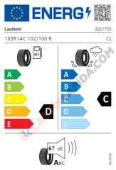 185R14C 102/100R X FIT VAN LV01