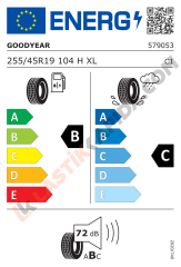 255/45R19 104H EAG SP AS XL FP