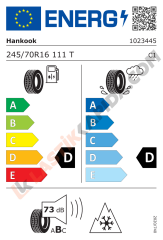 245/70R16 111T XL Dynapro AT2 RF11