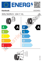 305/30R21 104Y XL iON evo IK01 Sound Absorber (Foam), EV