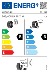 245/40R19 98Y XL * Pilot Sport 4 ZP