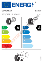 235/55R18 100V Eagle F1 Asymmetric 3 SUV (EV✓) AO1(Audi) Yaz 2026