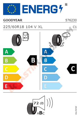 225/60 R18 104V EAGLE SPORT SUV XL GOODYEAR 2023