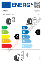 195/65 R15 91T G FIT EQ+ LK41 LAUFENN