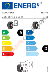 255/65R18 111H WRL TERRITORY AT/S 2025