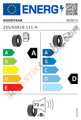 255/65R18 111H WRL TERRITORY AT/S