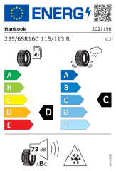 235/65R16C 115/113R VanTRa ST AS2 RA30
