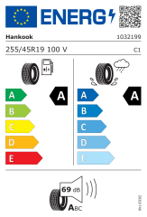 255/45R19 100V Ventus evo SUV K137A +